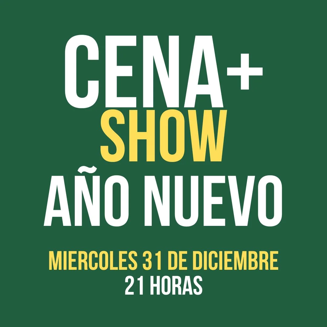 Cena Show fin de año