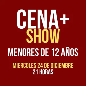 Cena Navidad (Menores hasta 12 años)