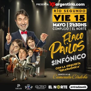 Flaco Pailos Sinfonico (Show + Cena)