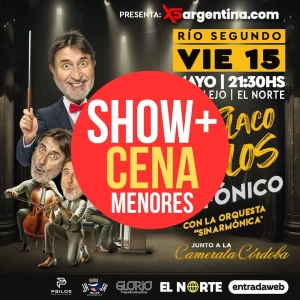 Flaco Pailos Sinfonico (Show + Cena Menores)